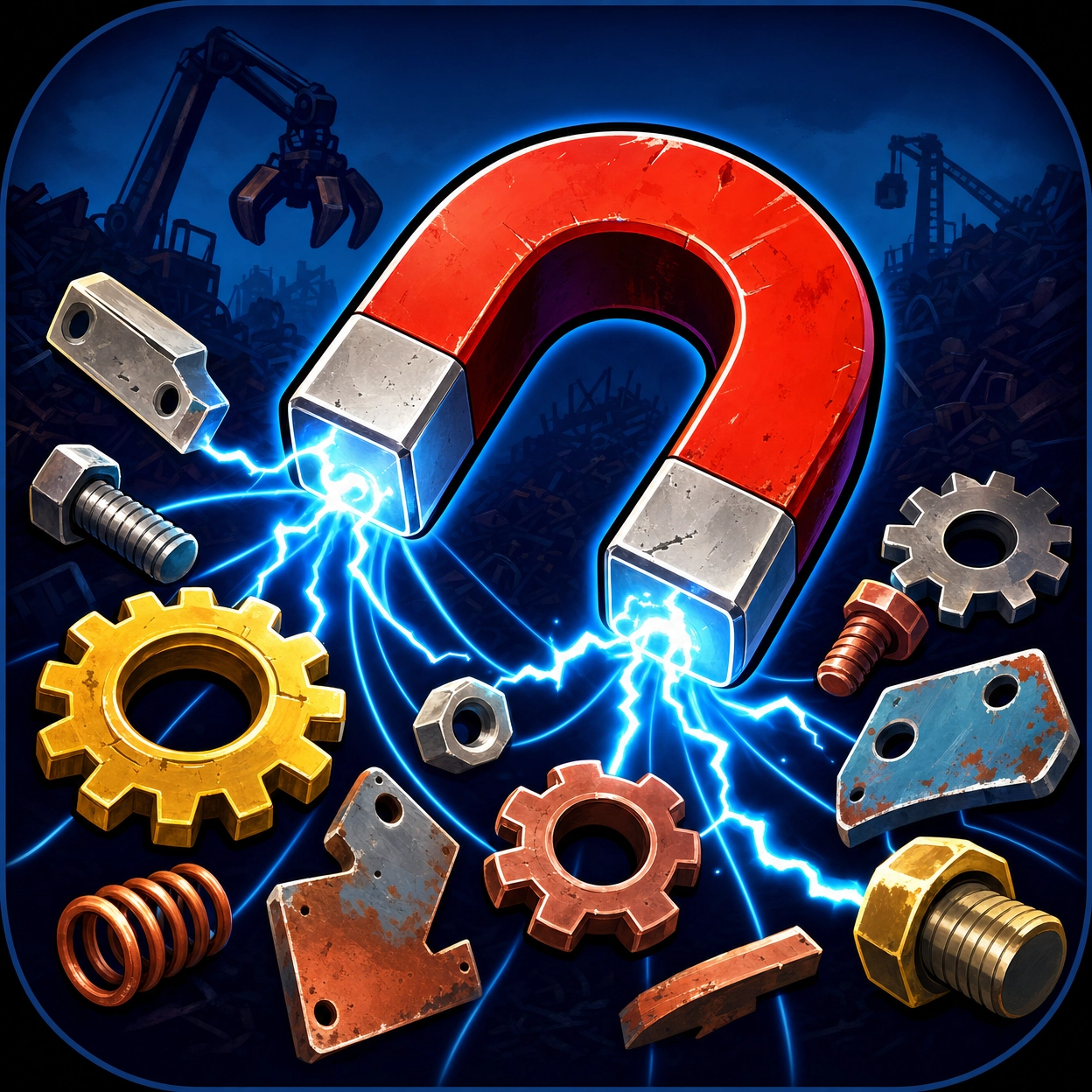 Magnet Mayhem: Scrap City